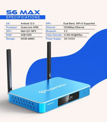 superbox-s6-max-configs